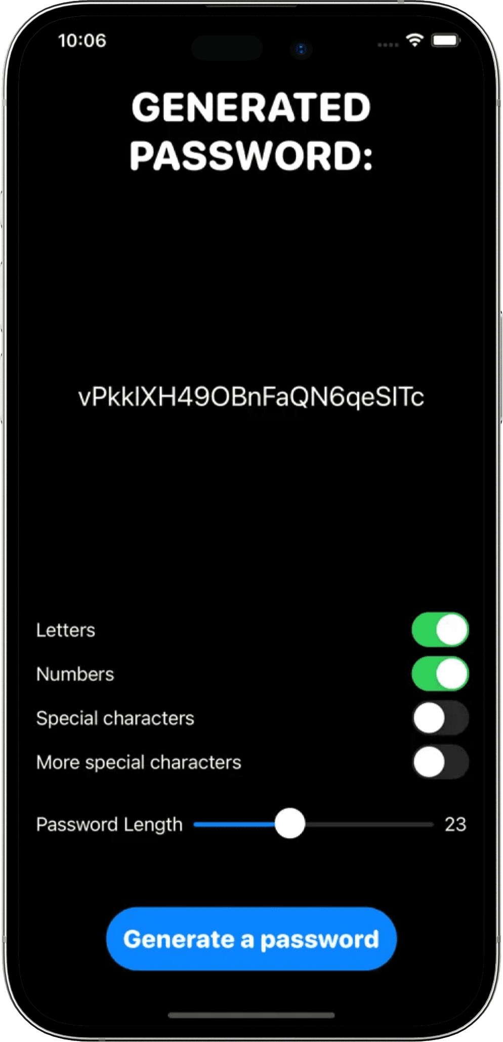 Easy Password AI App